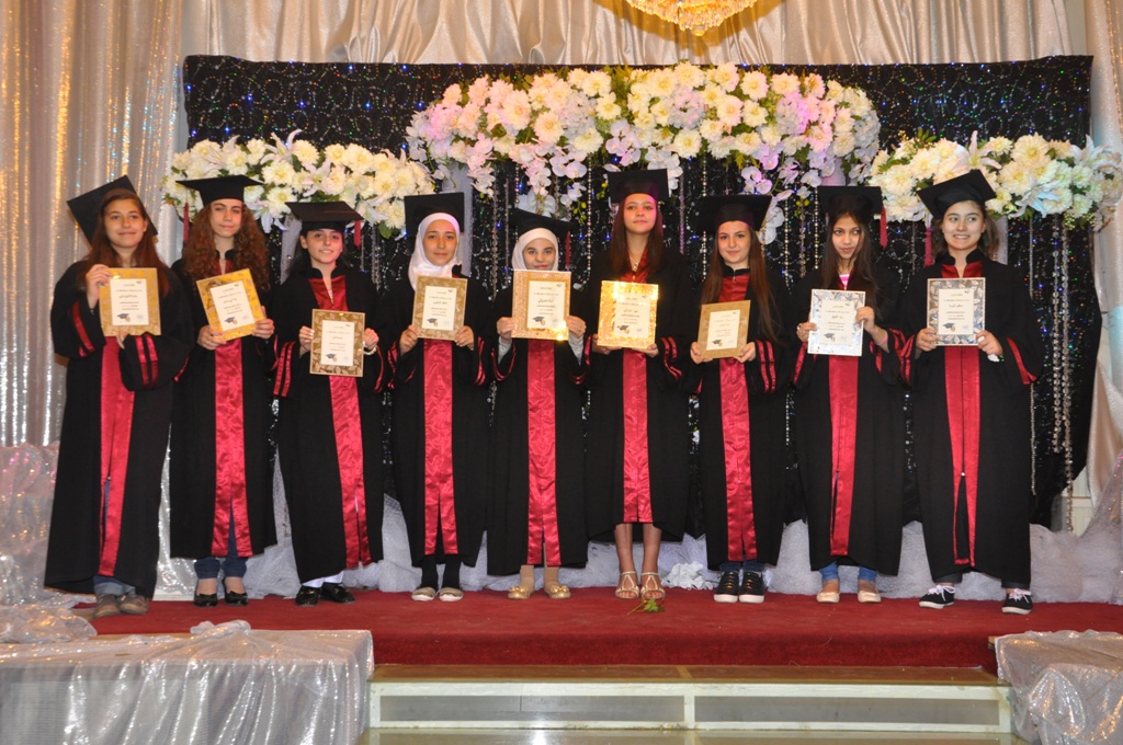 حفلة تكريم أوائل الصف التاسع للعام الدراسي 2014-2015 